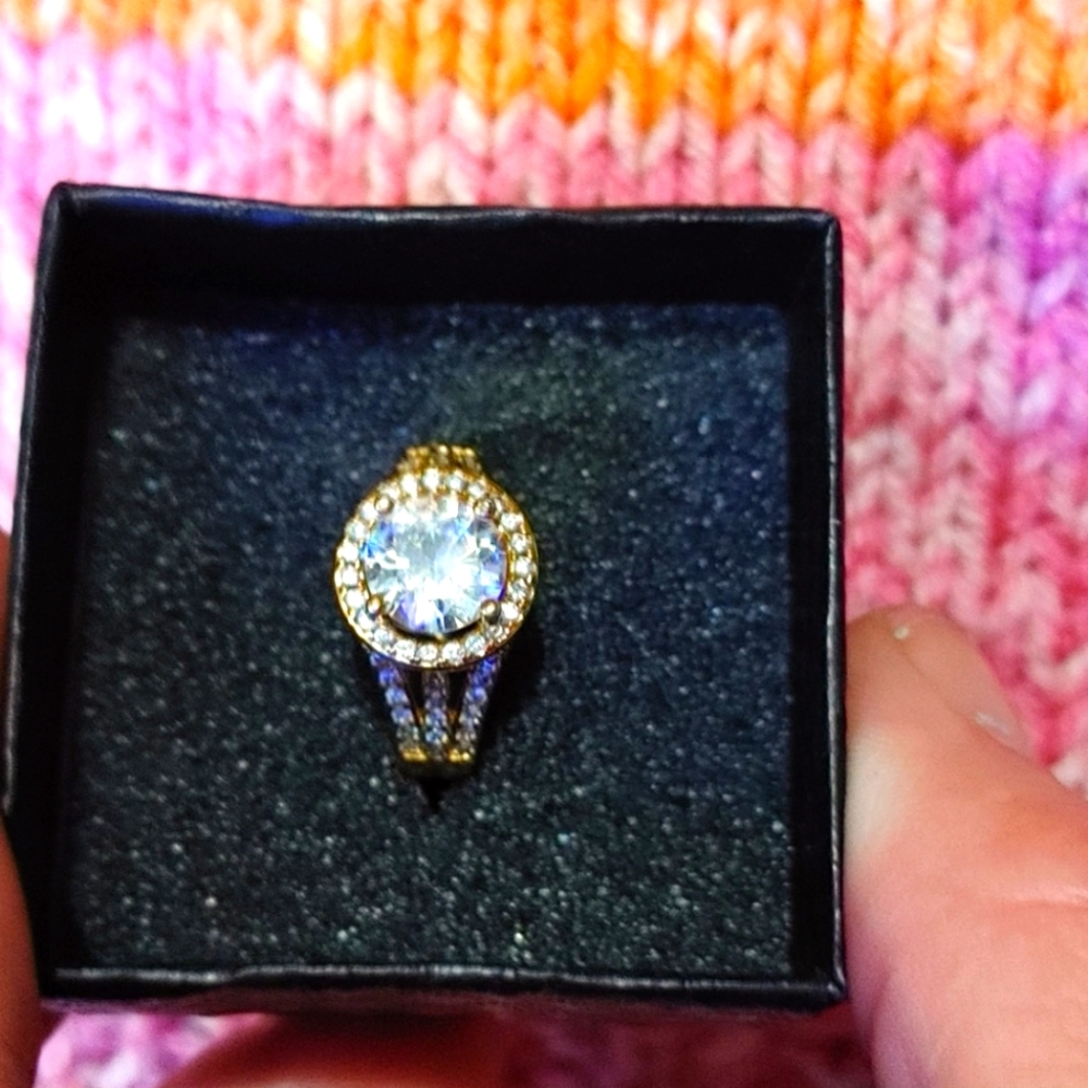 Yellow Gold engagement ring